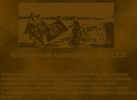 Informację o Bitwie Warszawskiej
